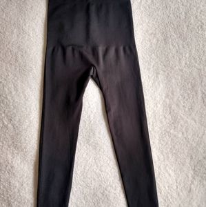 Empetur high waisted shape black leggings XL